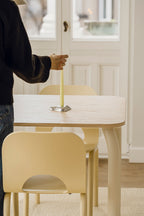 Table Meko - Grand - Oak Top/Piazza Beige Legs