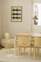 Table Meko - Grand - Oak Top/Piazza Beige Legs