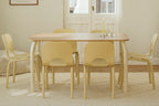 Table Meko - Grand - Oak Top/Piazza Beige Legs