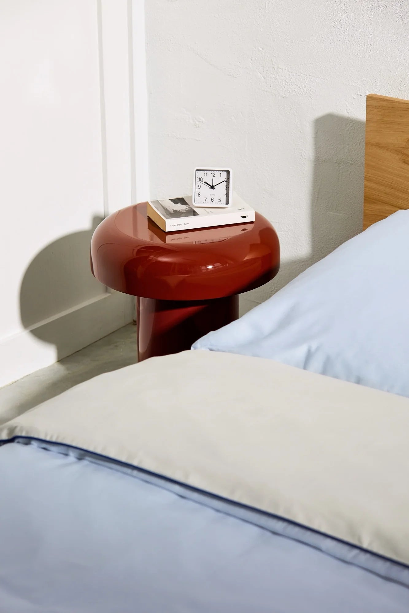 Miko Side Table - Auburn Red