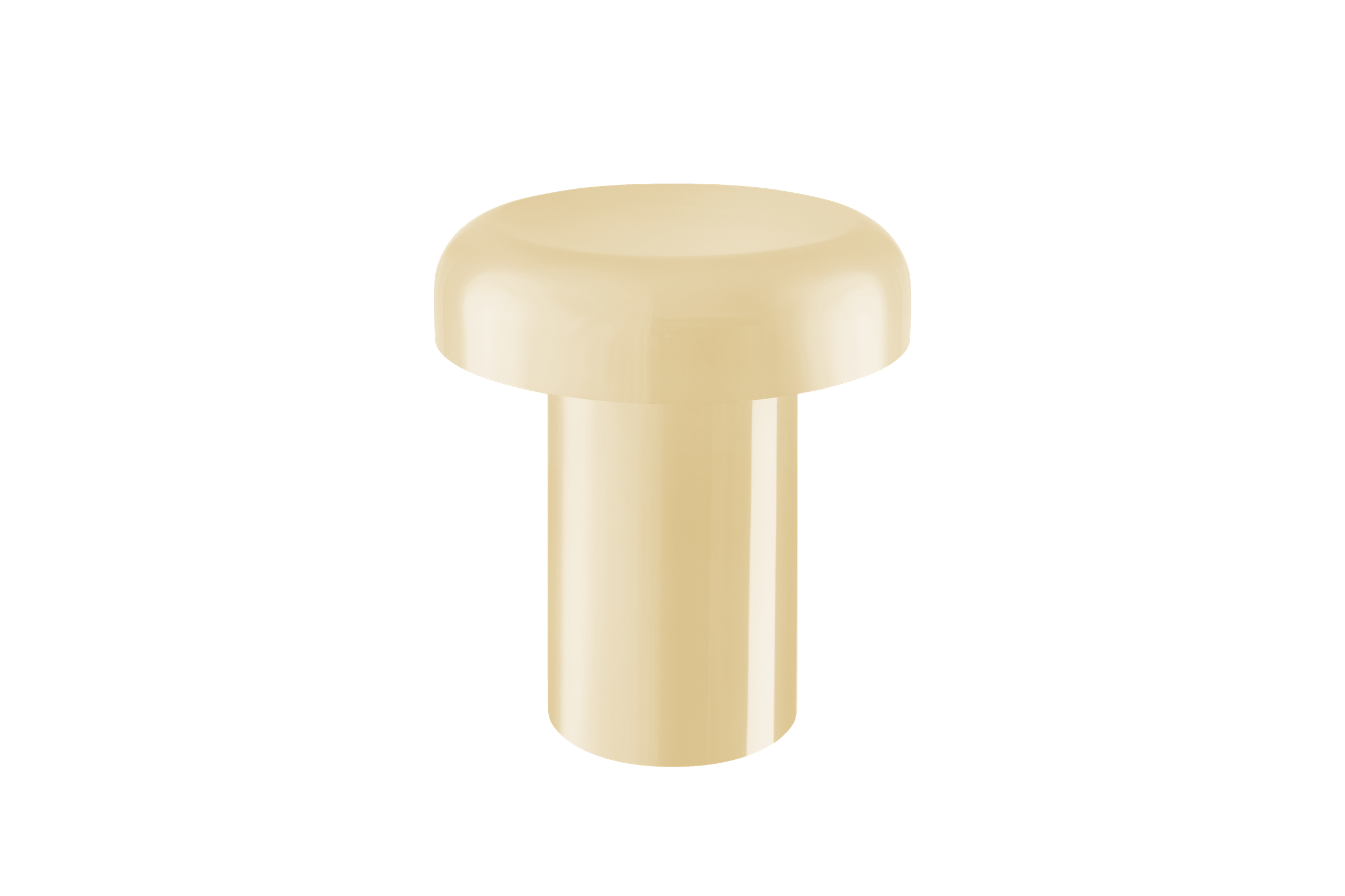 Miko Side Table - Butter Yellow