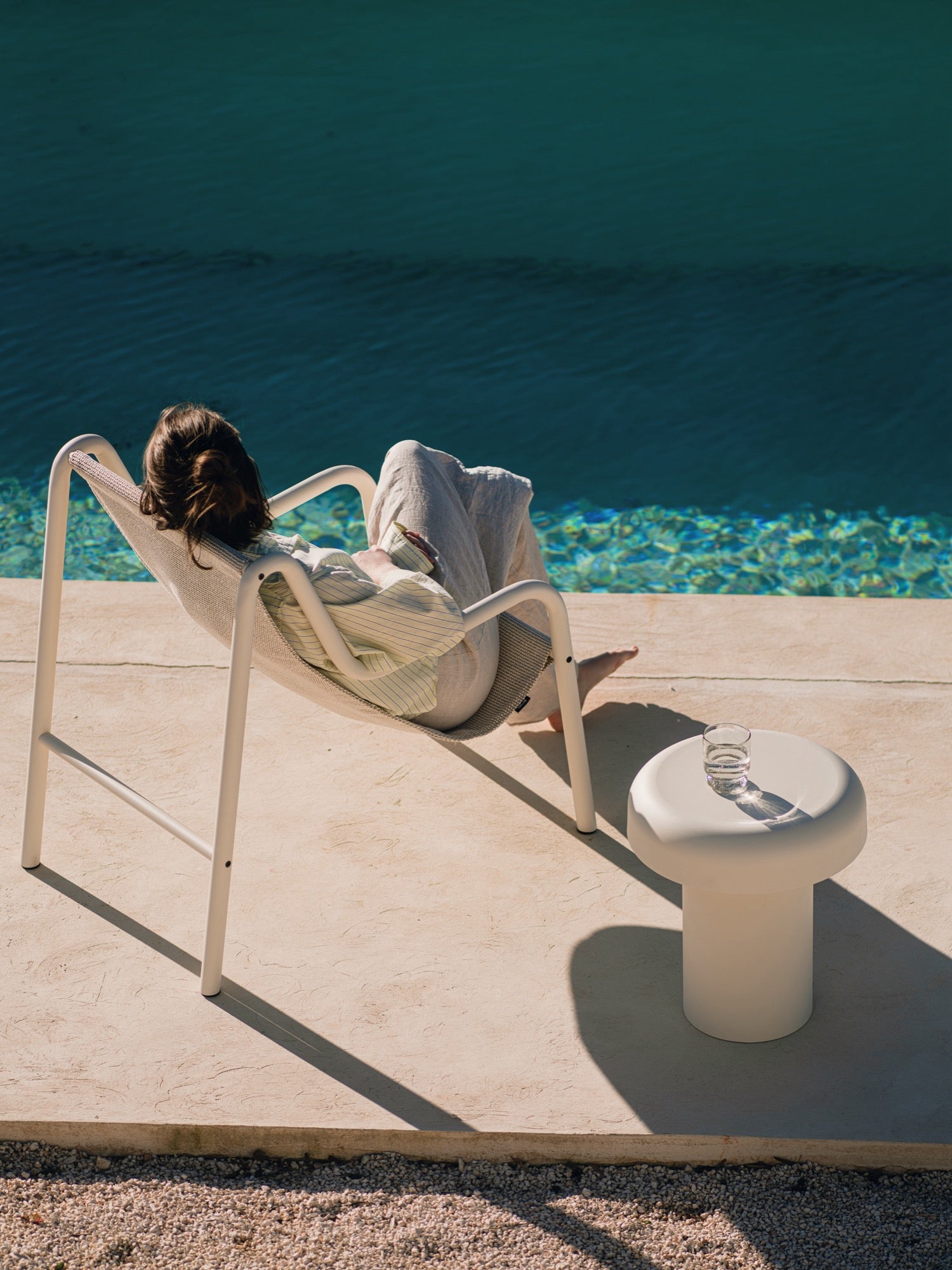 Sillón de Exterior Nokk - Piazza Beige