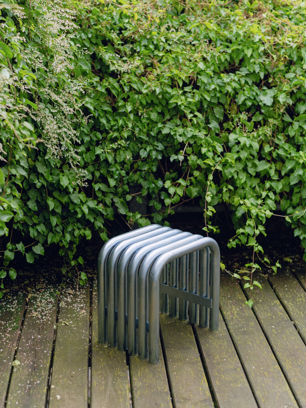 Nokk - Tabouret - Acier Galvanisé - Zinc
