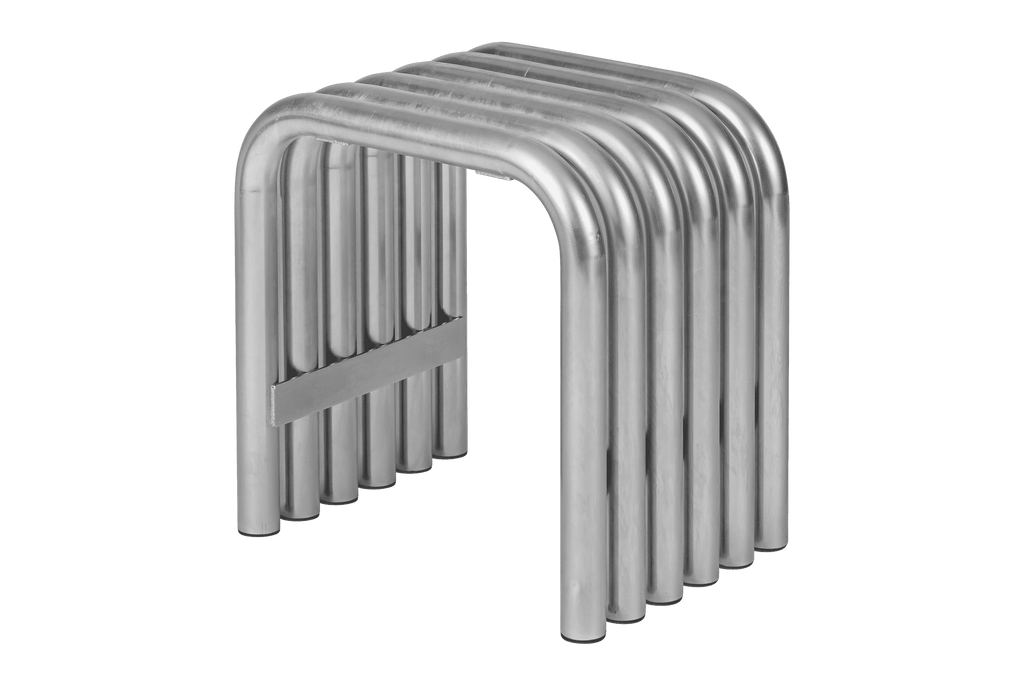 Nokk - Tabouret - Acier Galvanisé - Zinc