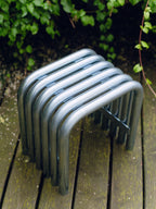 Nokk - Tabouret - Acier Galvanisé - Zinc