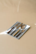 Set of 4 Noli Cutlery - 1 Person - Baby Blue