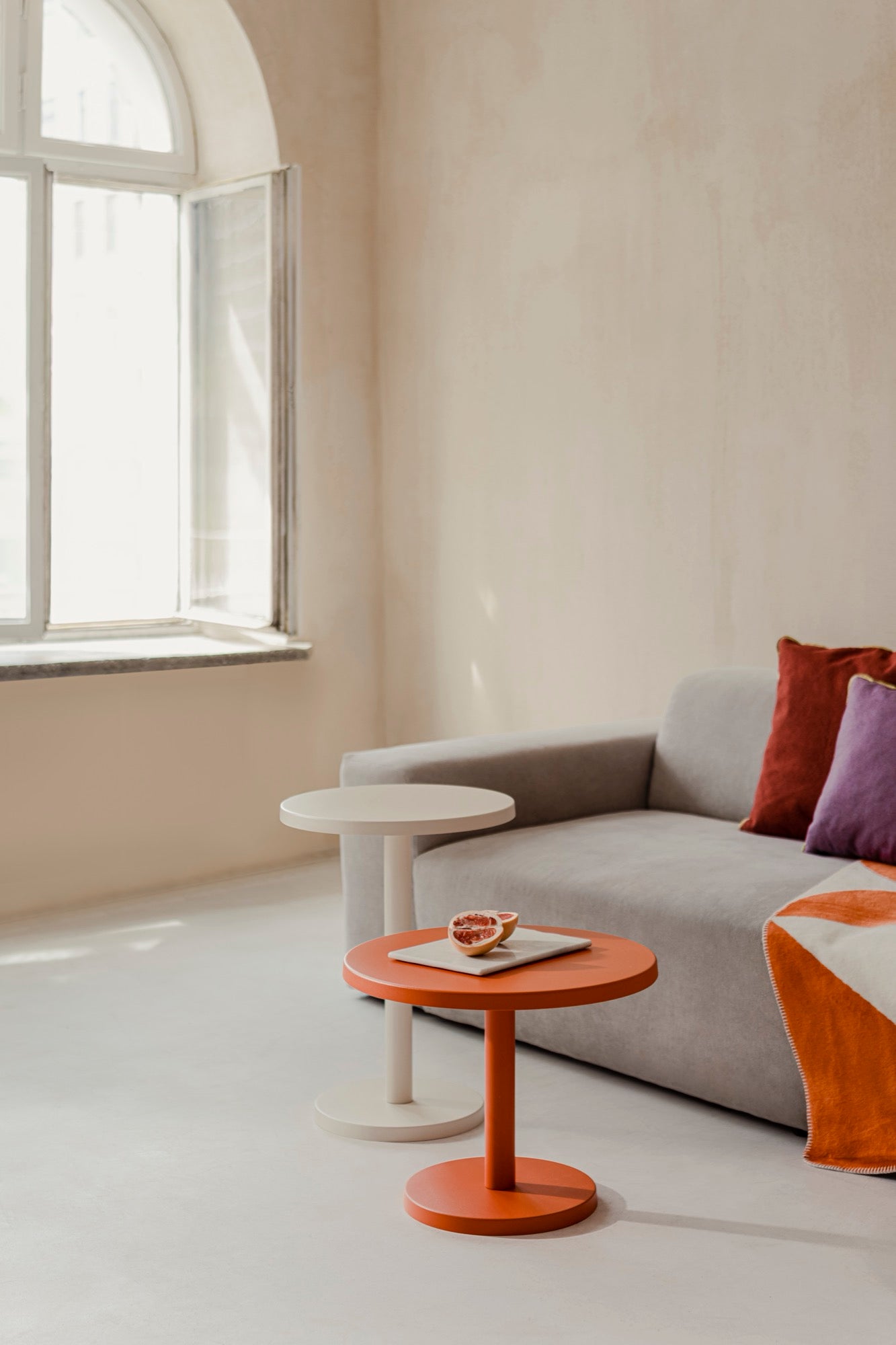 Odo Side Table - Small - Orange Peel