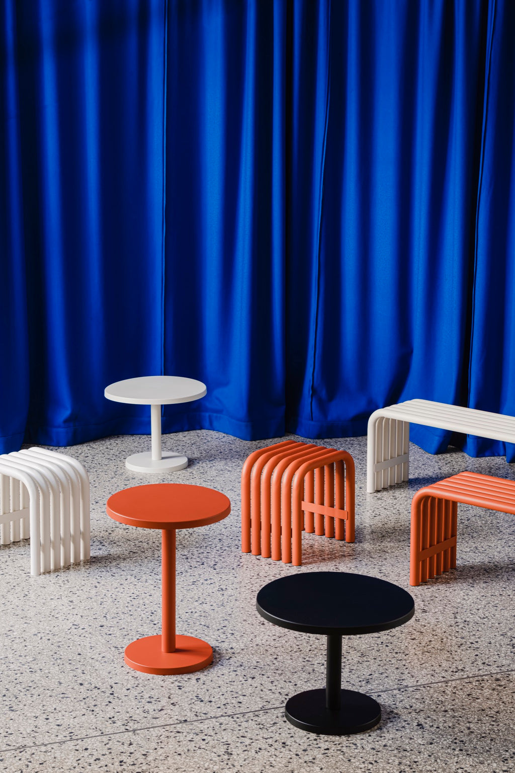 Odo Side Table - Small - Orange Peel