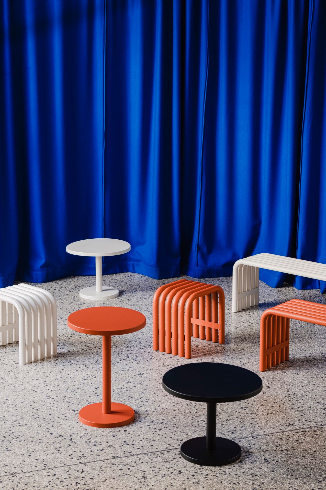Odo Side Table - Small - Orange Peel