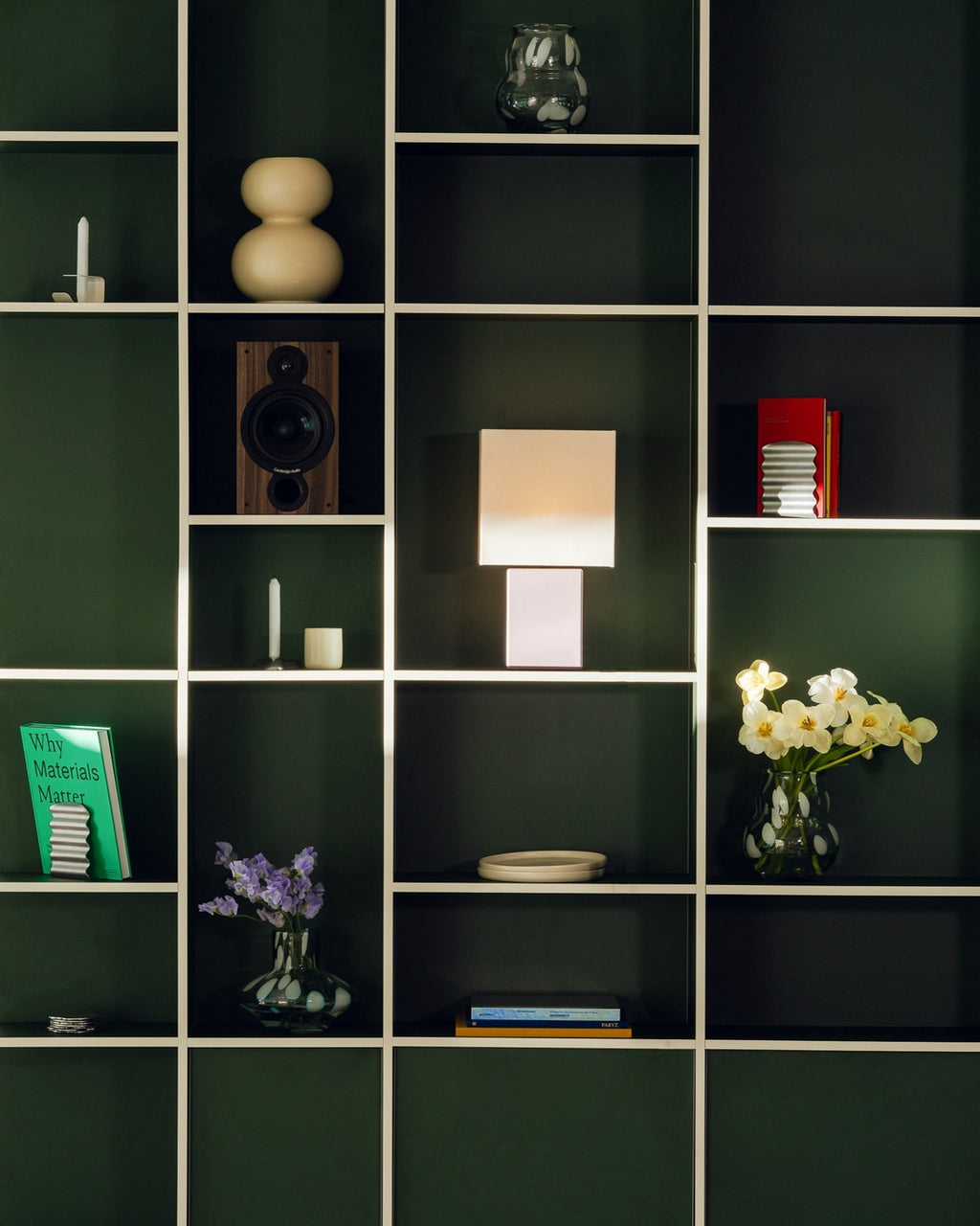 Olbi Bookend - Stainless Steel