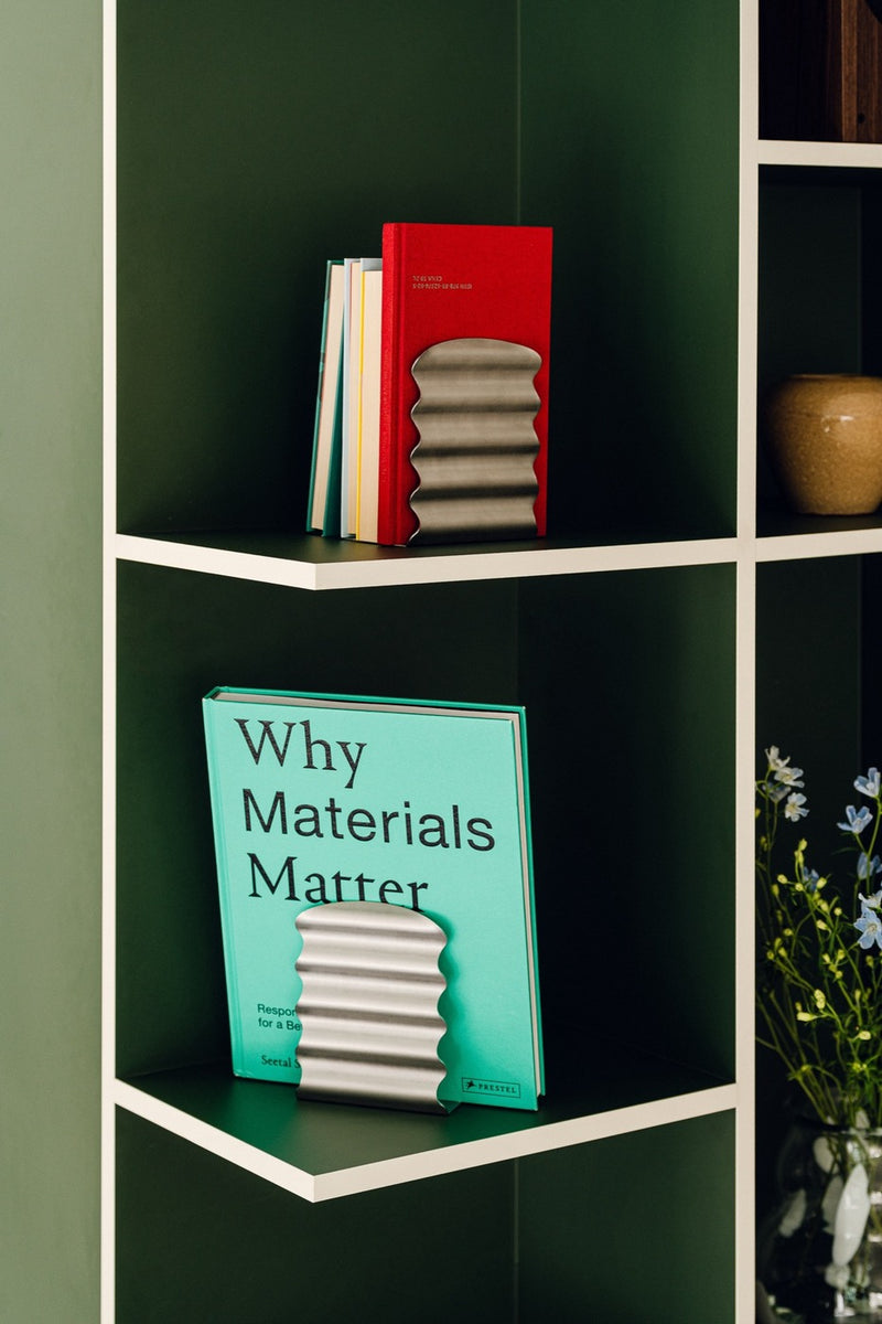 Serre-Livres Olbi - Stainless Steel