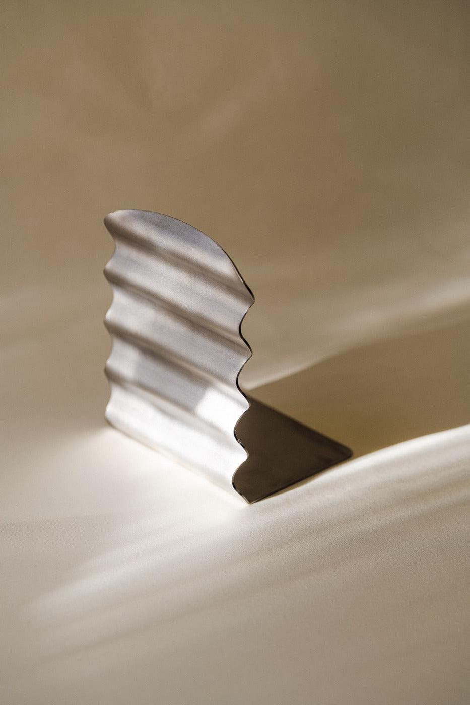 Olbi Bookend - Stainless Steel