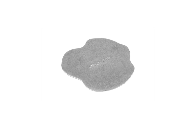 Lot De 4 Dessous De Verre Plama - Raw Aluminium