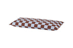 Funda De Almohada Plu - Baby Blue & Cocoa Brown