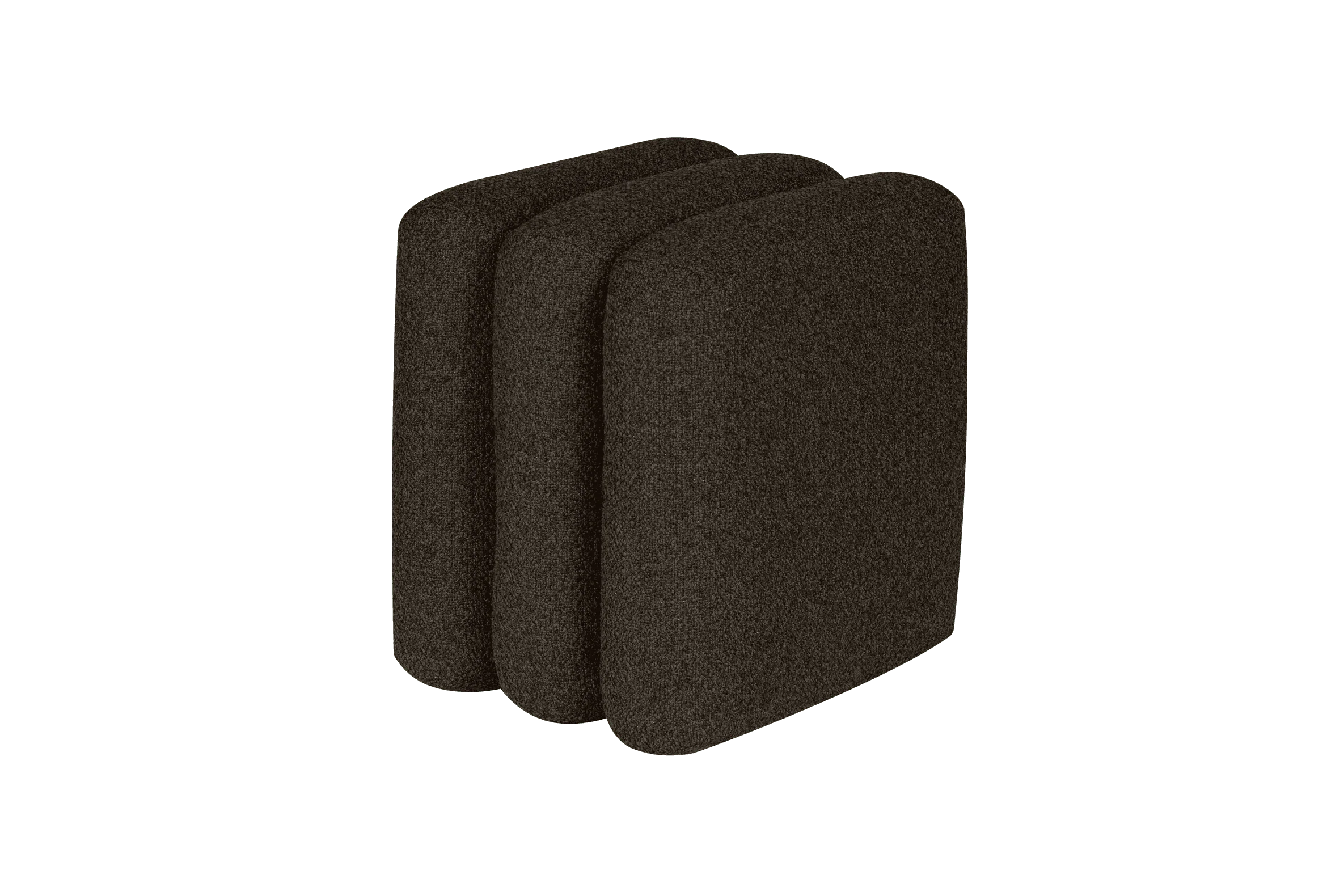 Puf Radd - Boucle Marrón Chocolate