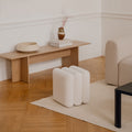 Radd - Pouf - Polyester - Cloud-Beige