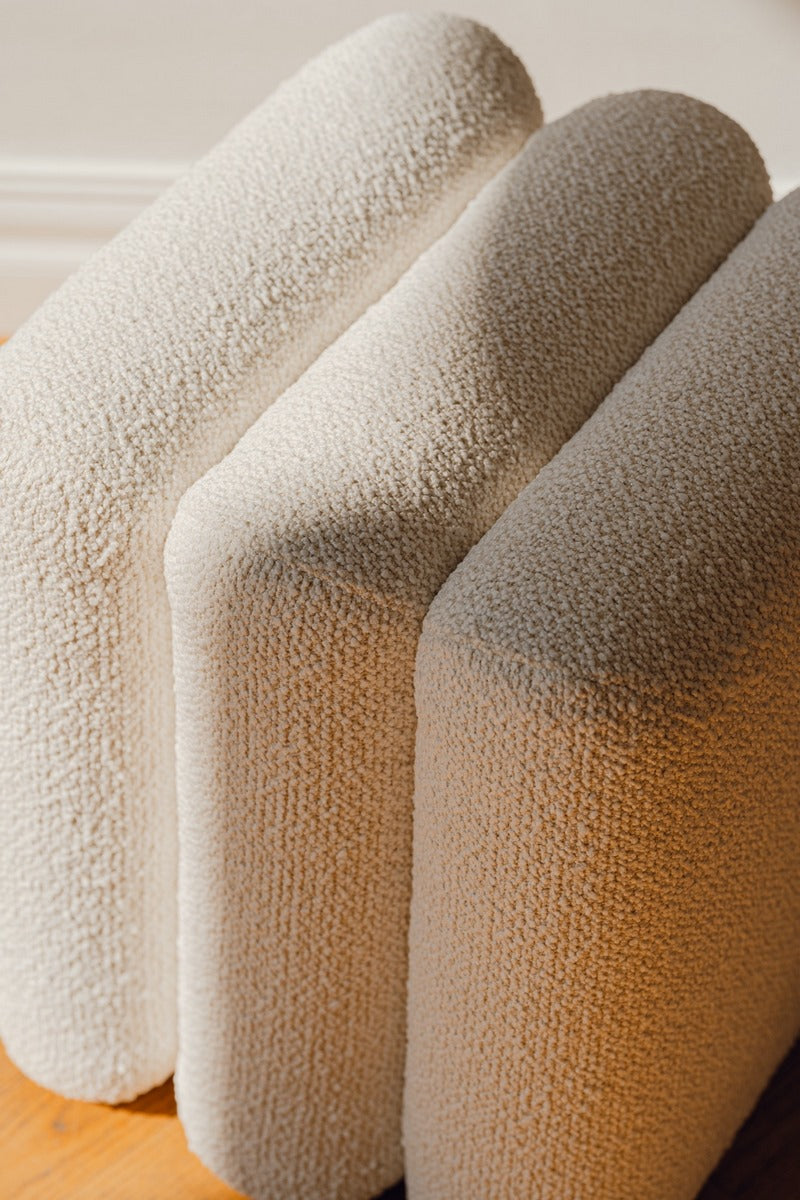 Radd - Pouf - Polyester - Cloud-Beige