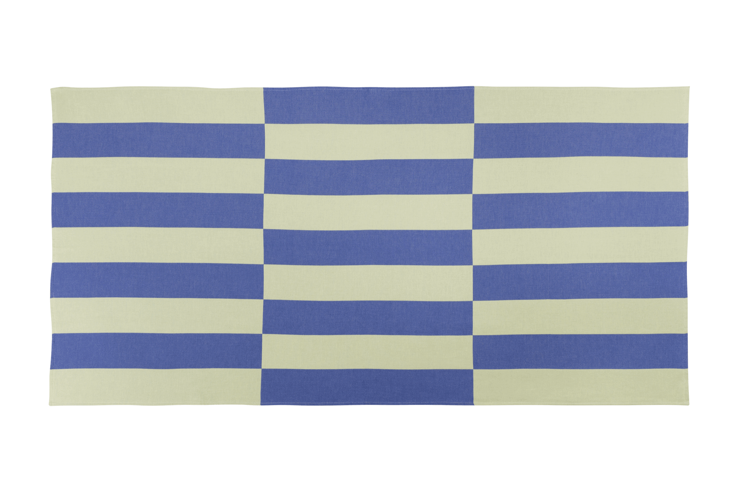 Su Beach Towel - Lime & Blue