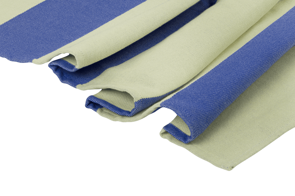 Su Beach Towel - Lime & Blue