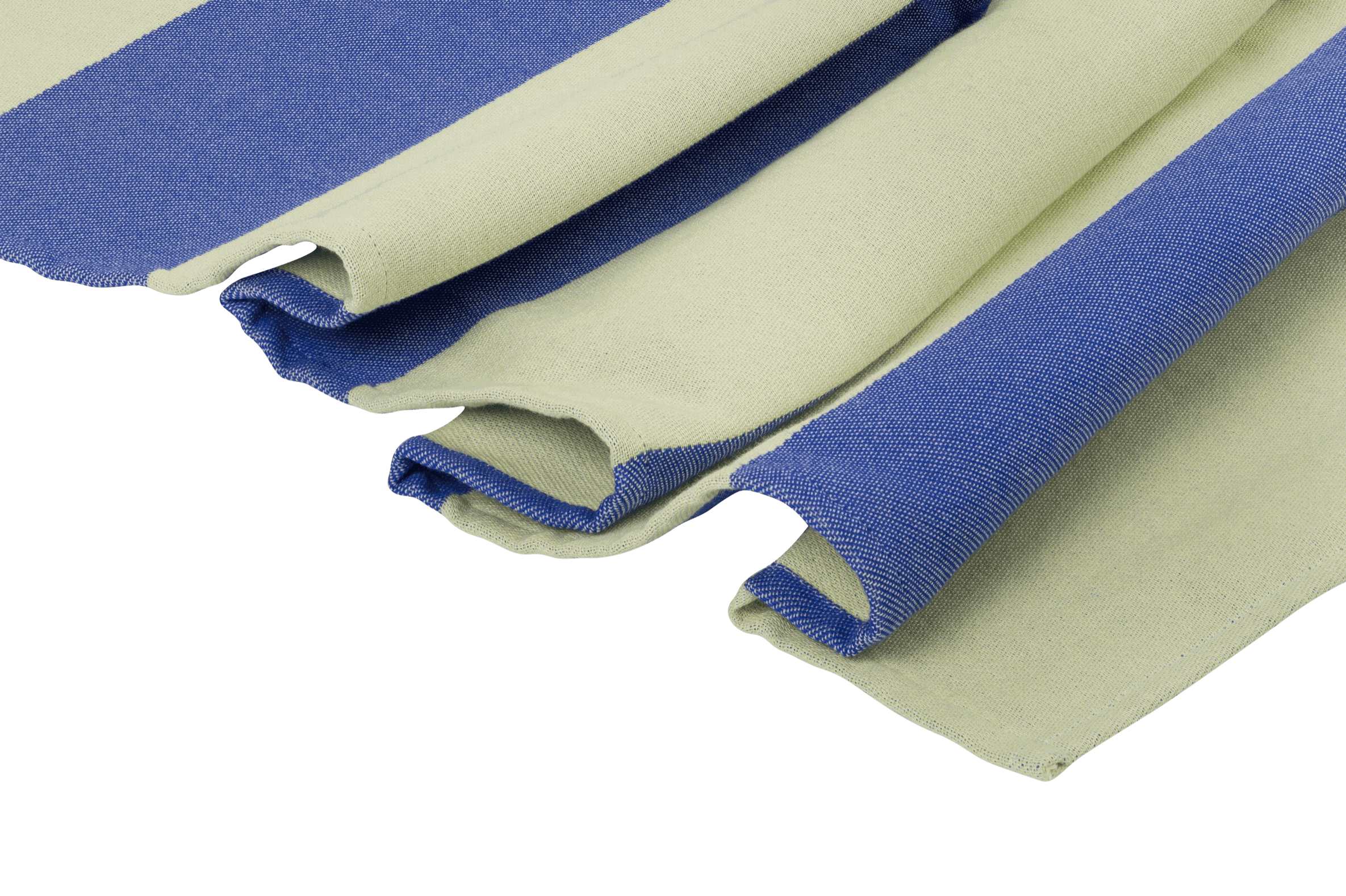 Su Beach Towel - Lime & Blue
