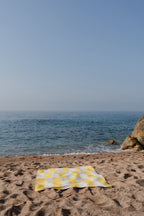 Su Beach Towel - Yellow & Beige
