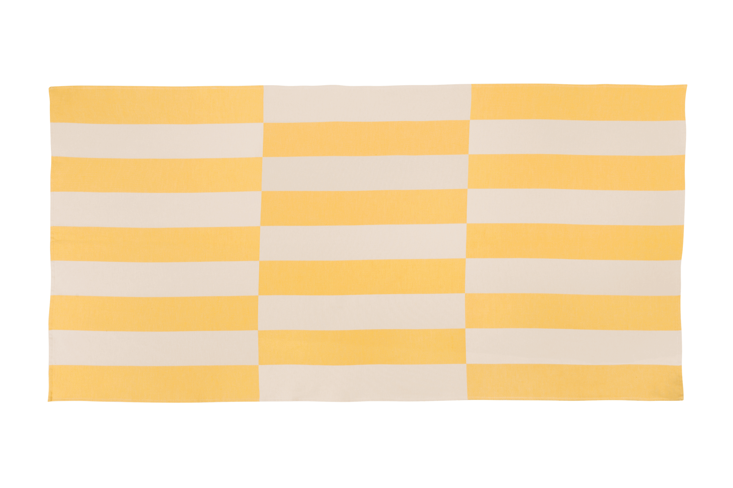 Su Beach Towel - Yellow & Beige