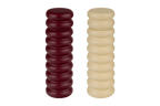Set of 2 Suli Mills - Burgundy & Yellow