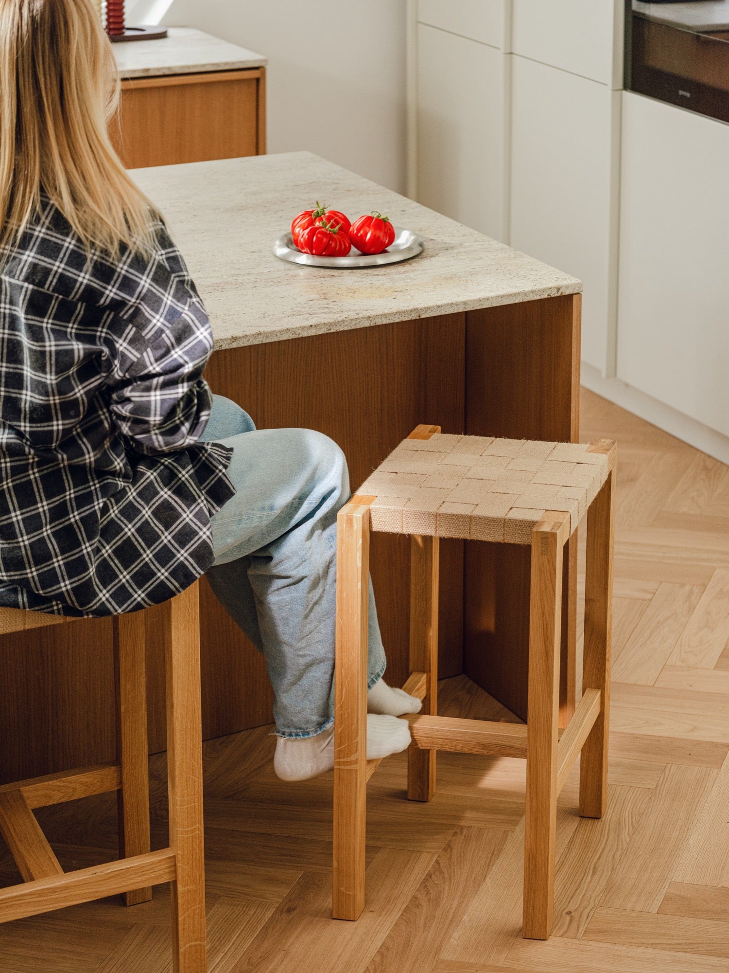 Toli - Tabouret De Bar - Oak