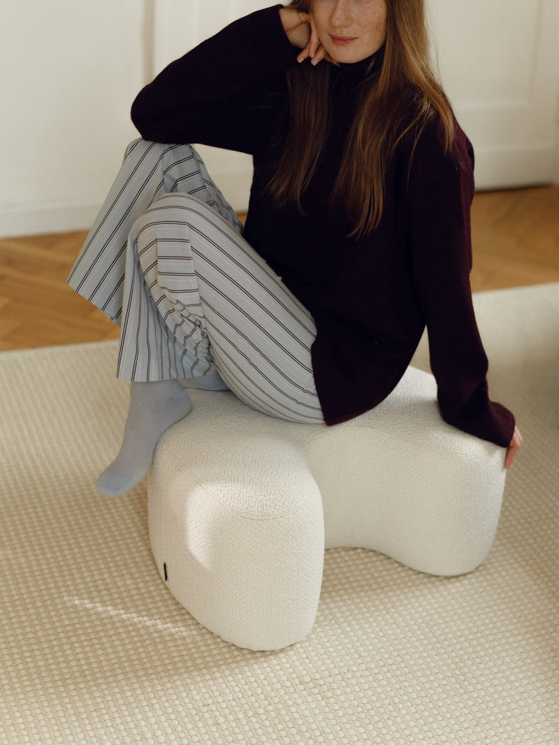 Pouf Ü - Cloud Beige Boucle