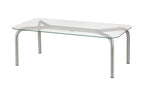 Table Basse Uku - Steel & Glass