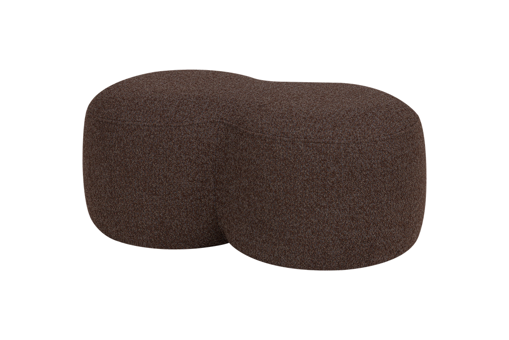 Puf Umbo - Chocolate Brown Boucle