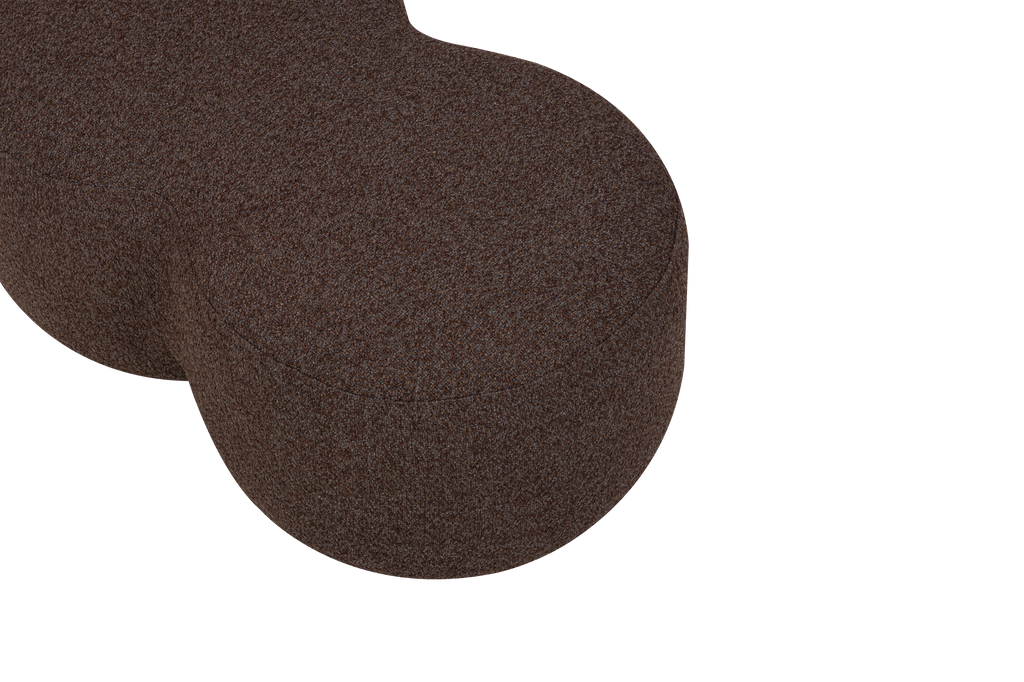 Puf Umbo - Chocolate Brown Boucle