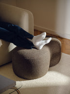 Puf Umbo - Chocolate Brown Boucle