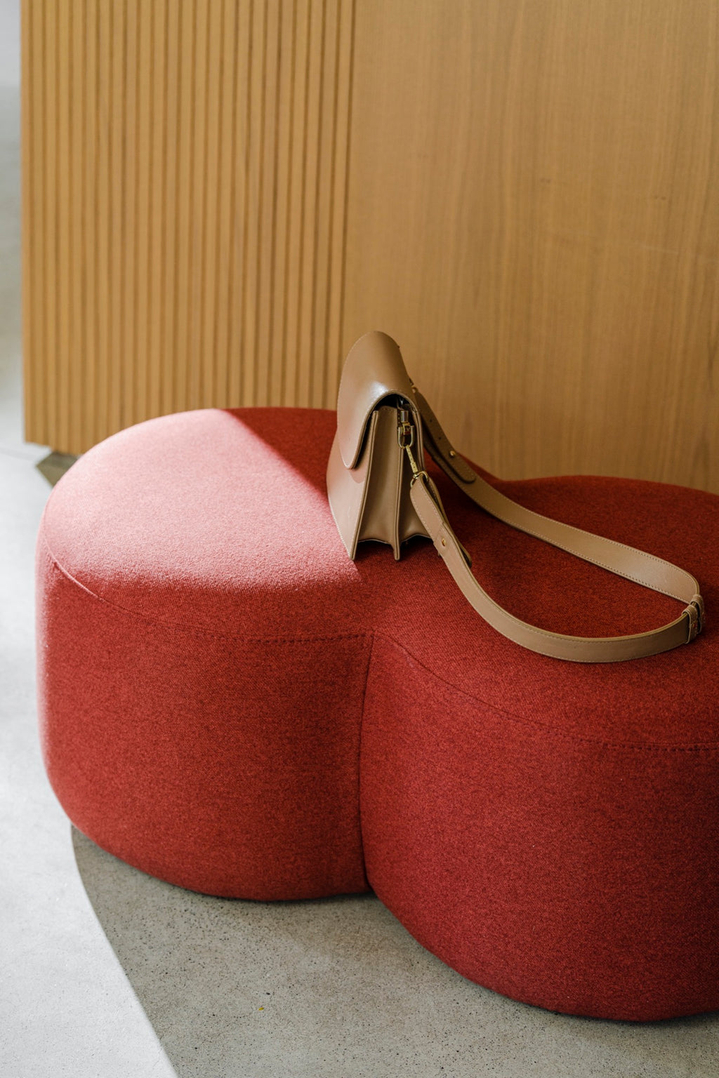Pouf Umbo - Poppy Red