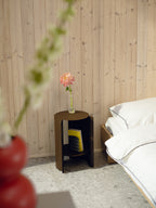 Wa - Table D'Appoint - Acier - Cocoa Brown