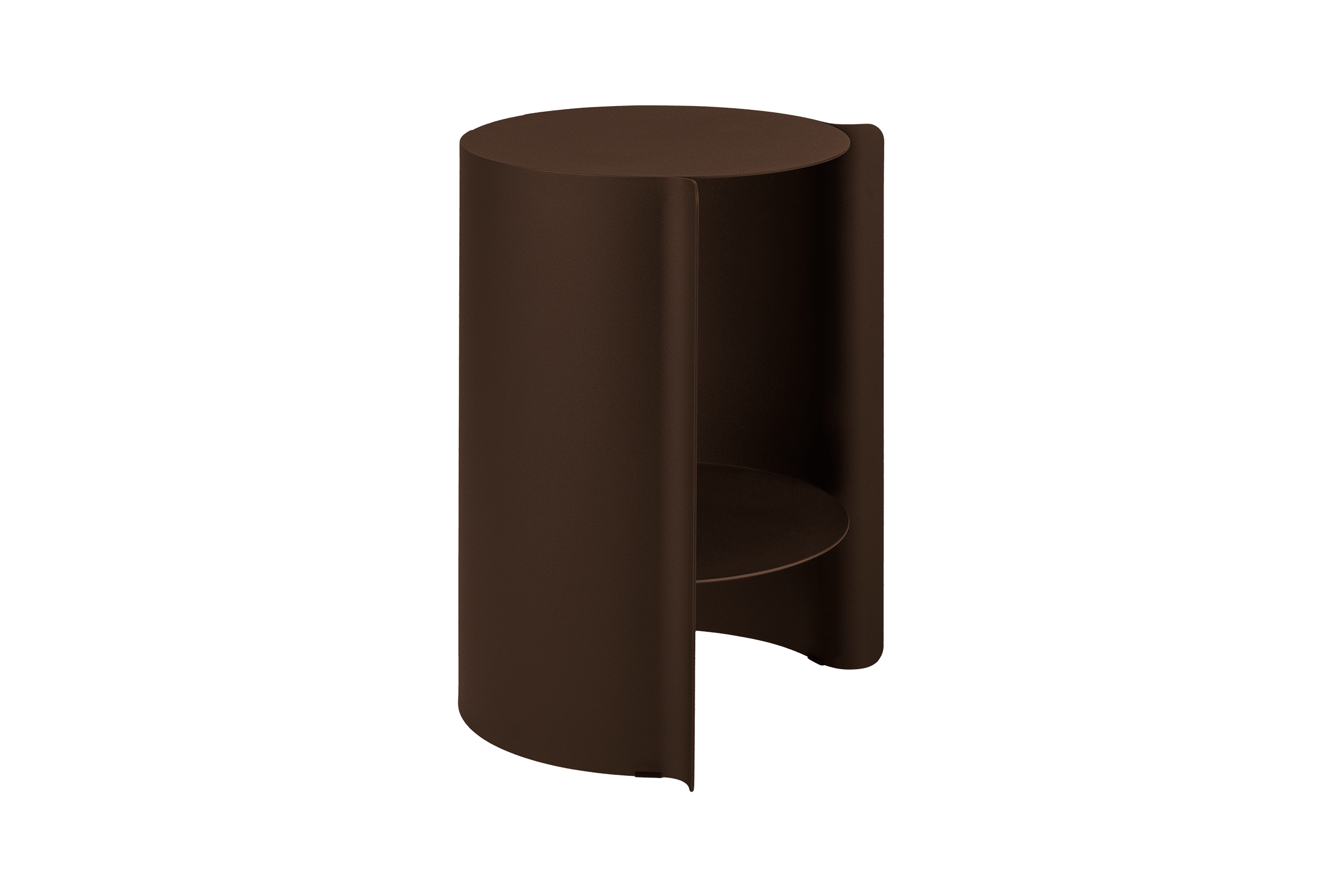 Wa - Table D'Appoint - Acier - Cocoa Brown