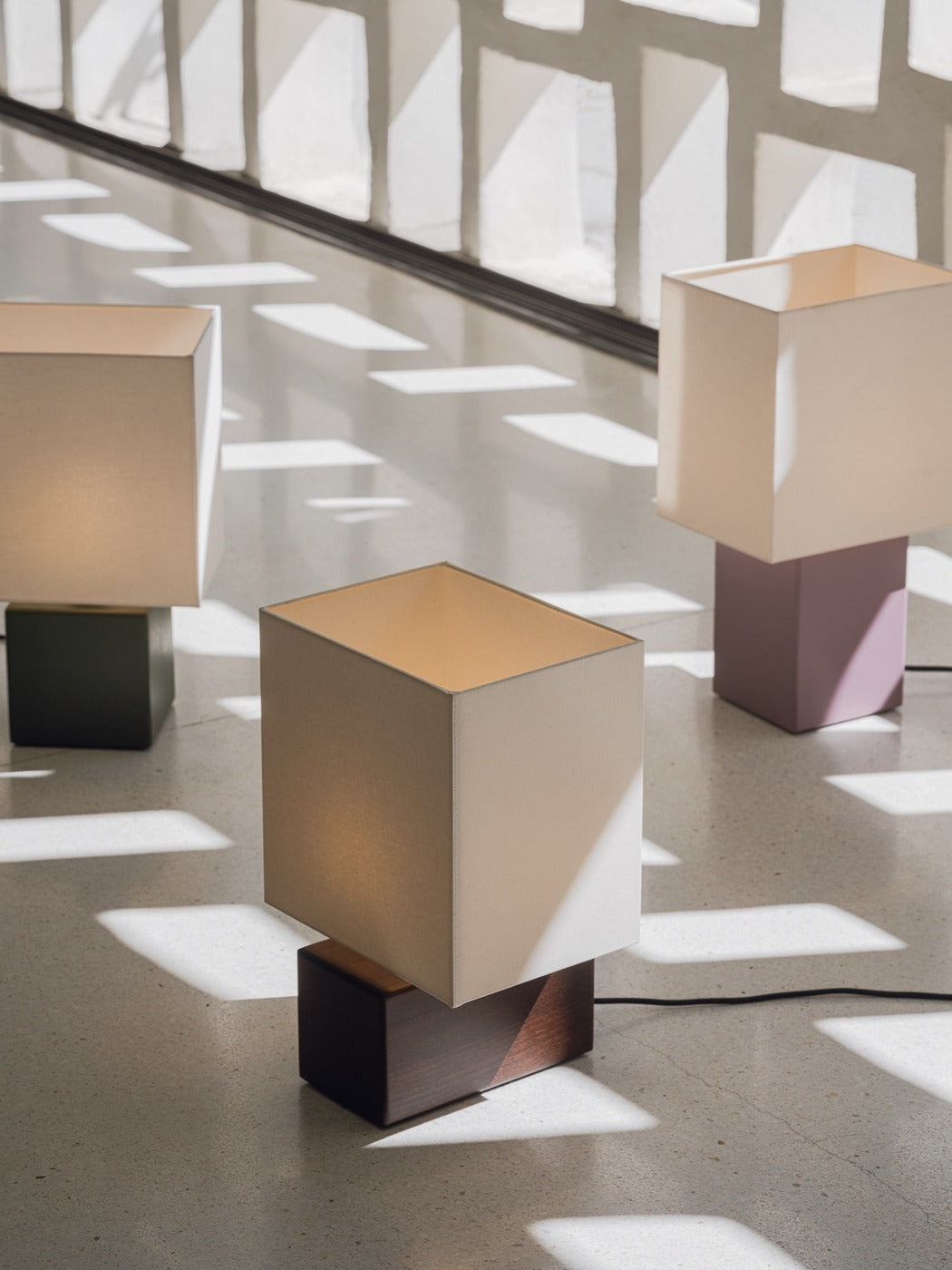 Zam Table Lamp - Cocoa Brown
