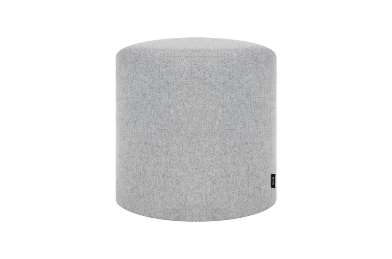 Pouf Folk - Grand - Universal Grey Wool