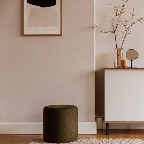 Pouf Folk - Bas - Italian Olive