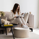 Pouf Folk - Petit - Cream Beige