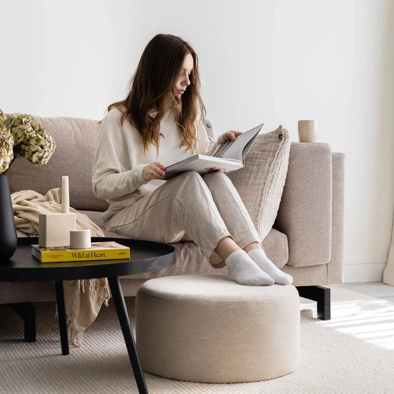 Pouf Folk - Petit - Cream Beige