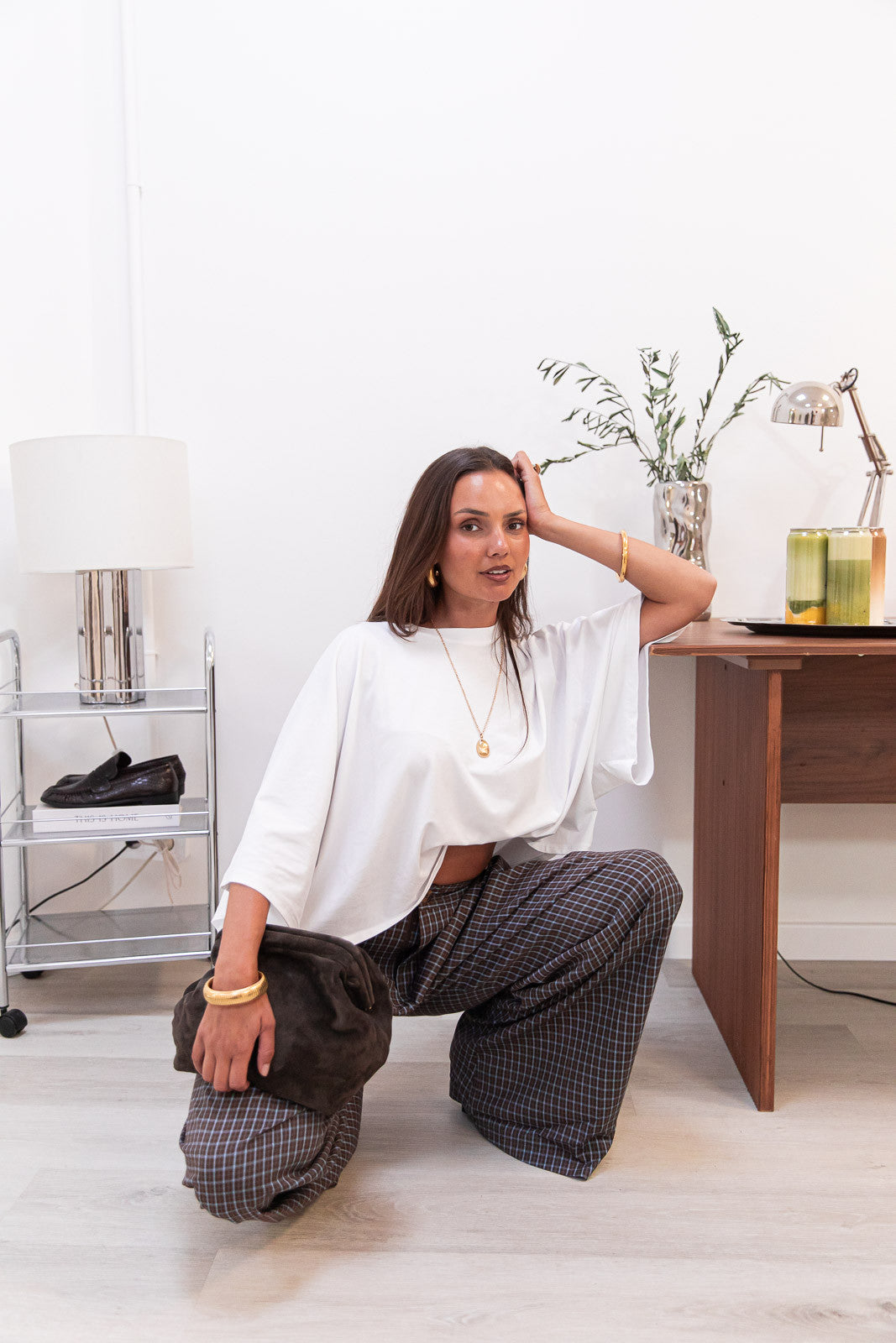 NORIA White - Oversized T-Shirt