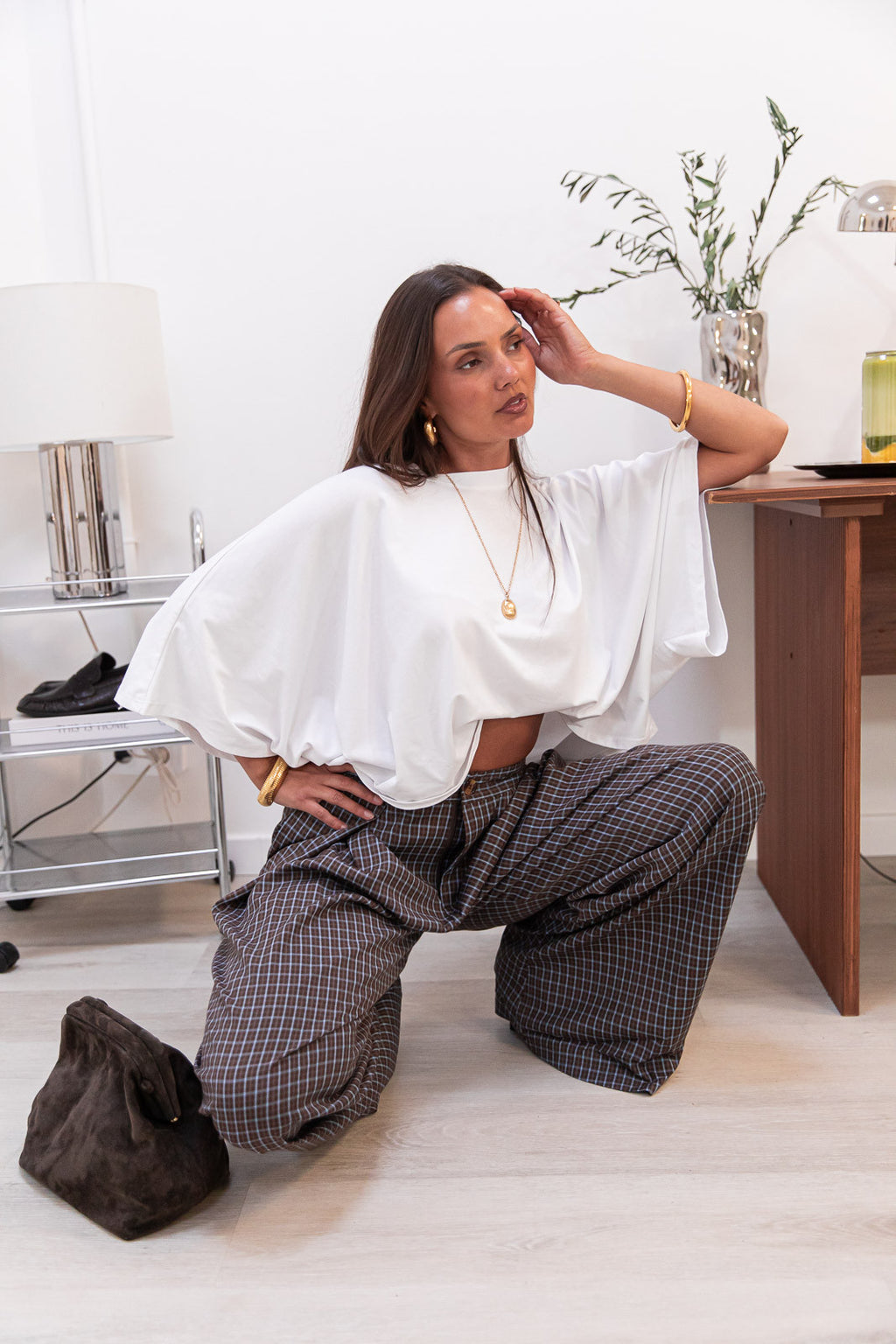 NORIA White - Oversized T-Shirt