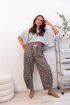 NORIA Grigio - T-shirt oversize