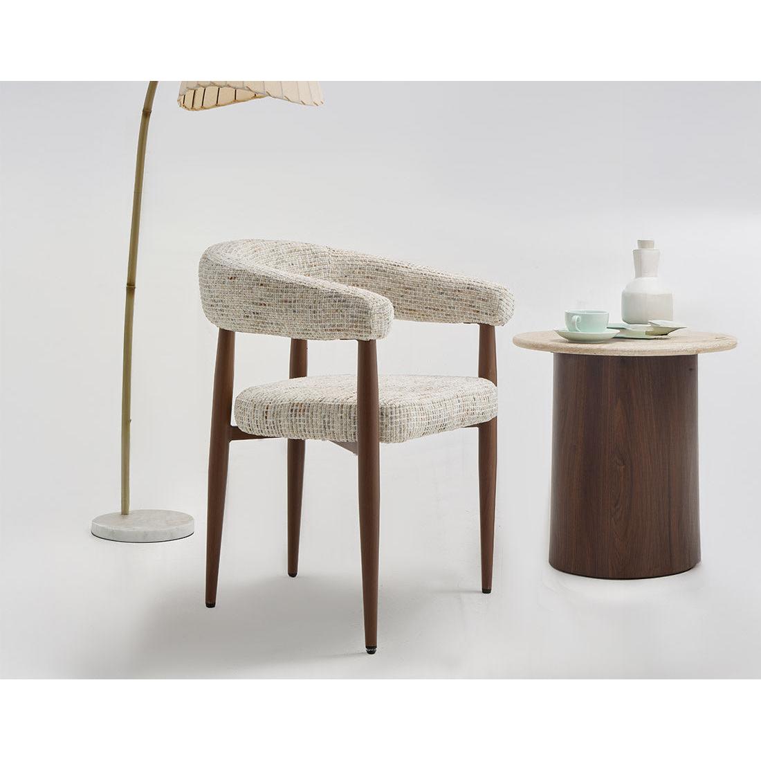 Nour - Sillón - Tejido Moteado - Beige