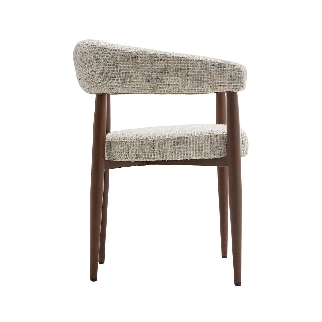 Nour - Pack De 2 Sillones - Tejido Jaspeado - Beige