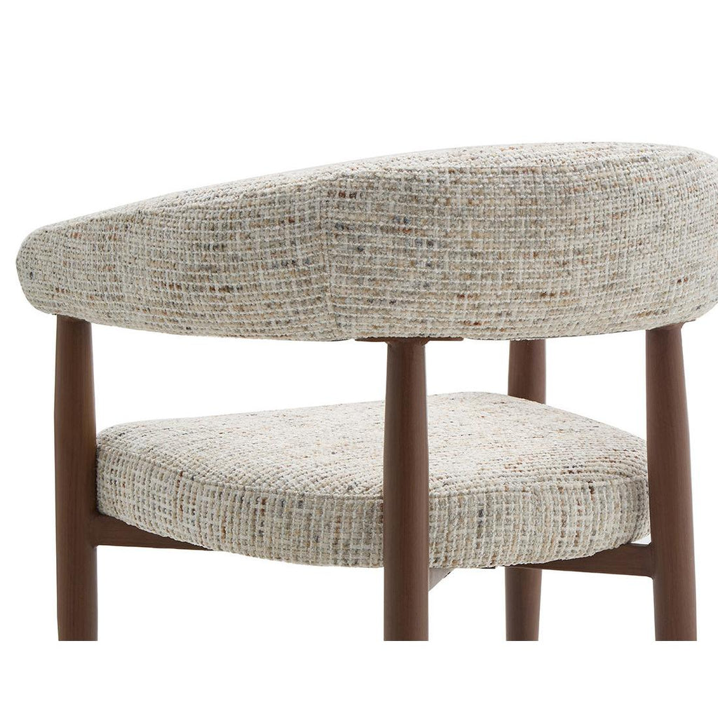 Nour - Pack De 2 Sillones - Tejido Jaspeado - Beige