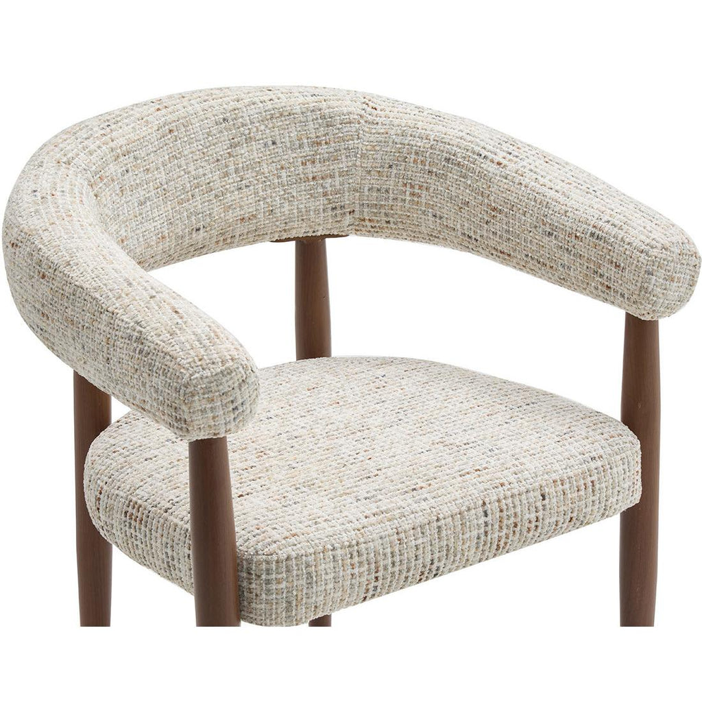 Nour - Pack De 2 Sillones - Tejido Jaspeado - Beige
