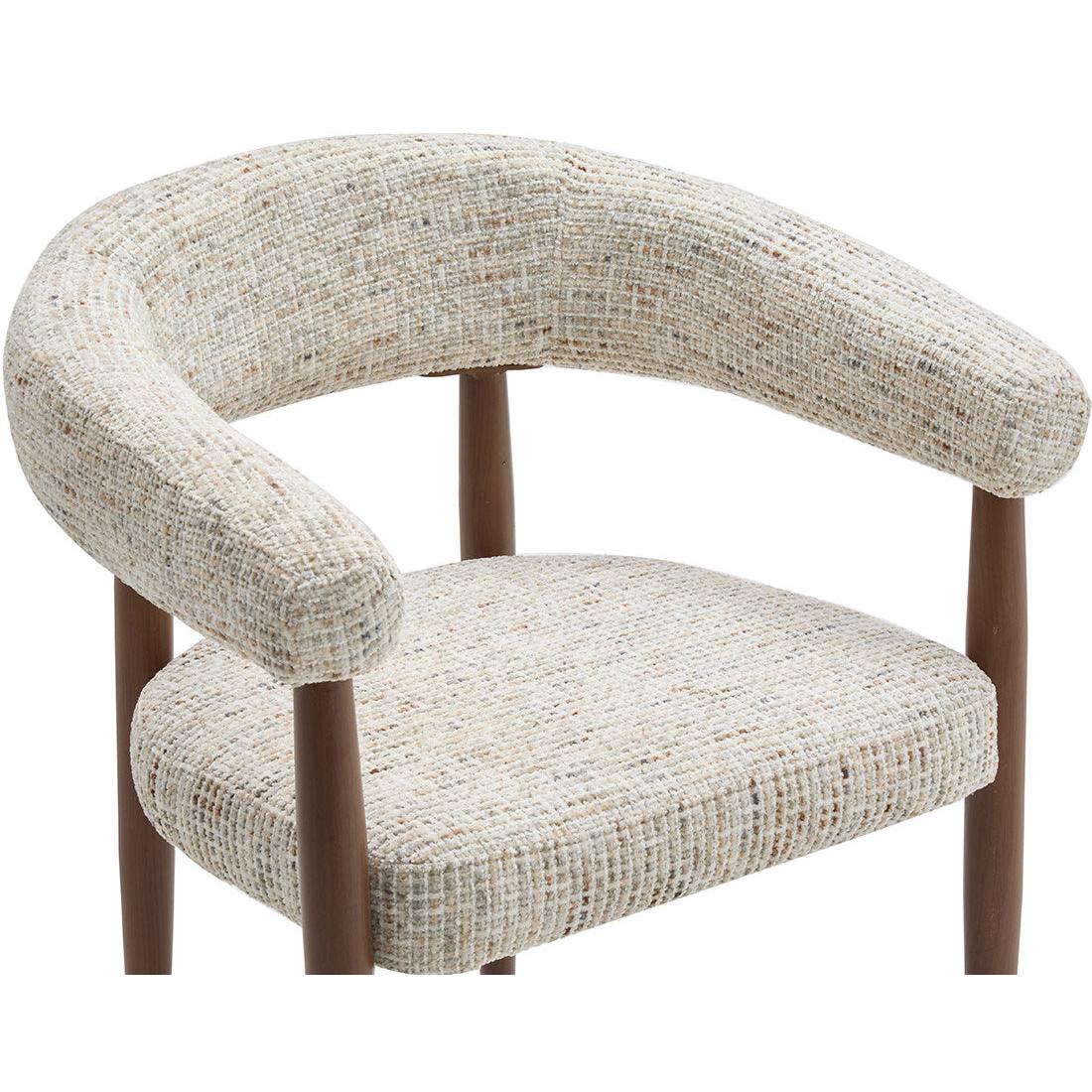 Nour - Pack De 2 Sillones - Tejido Jaspeado - Beige