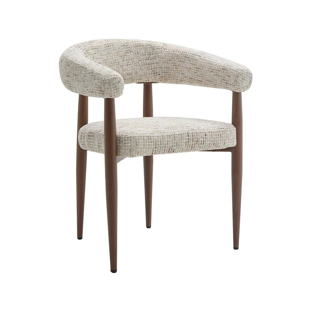 Nour - Pack De 2 Sillones - Tejido Jaspeado - Beige